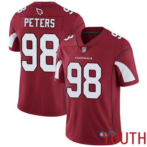 Arizona Cardinals Limited Red Youth Corey Peters Home Jersey NFL Football #98 Vapor Untouchable->youth nfl jersey->Youth Jersey